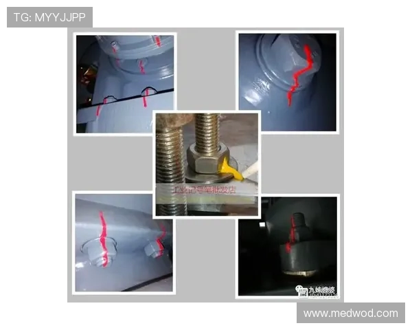 挖掘机履带板螺栓防松涂胶工艺